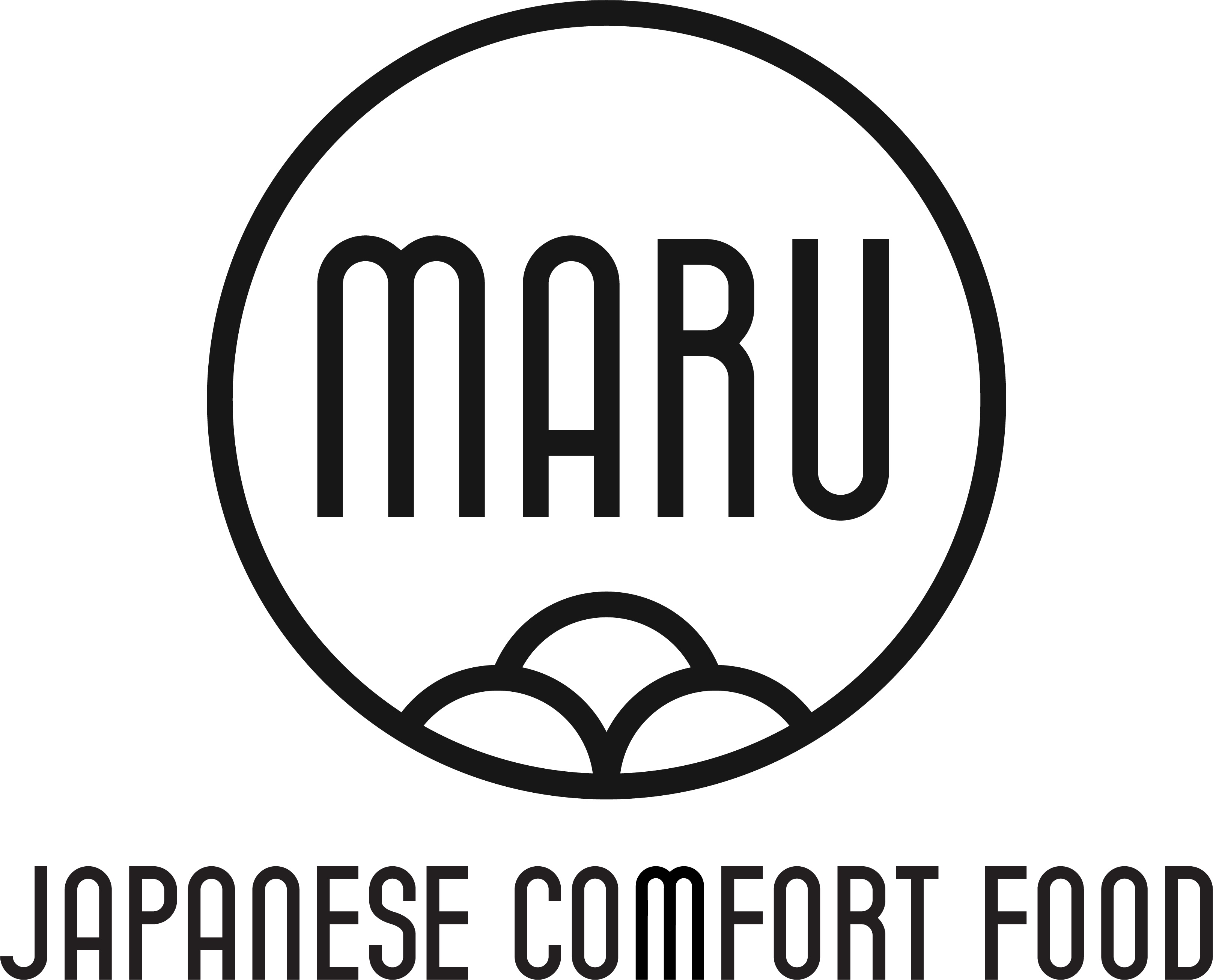 Logo MARU Japanese Comfort Food