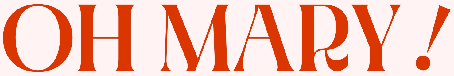 Logo Oh Mary!